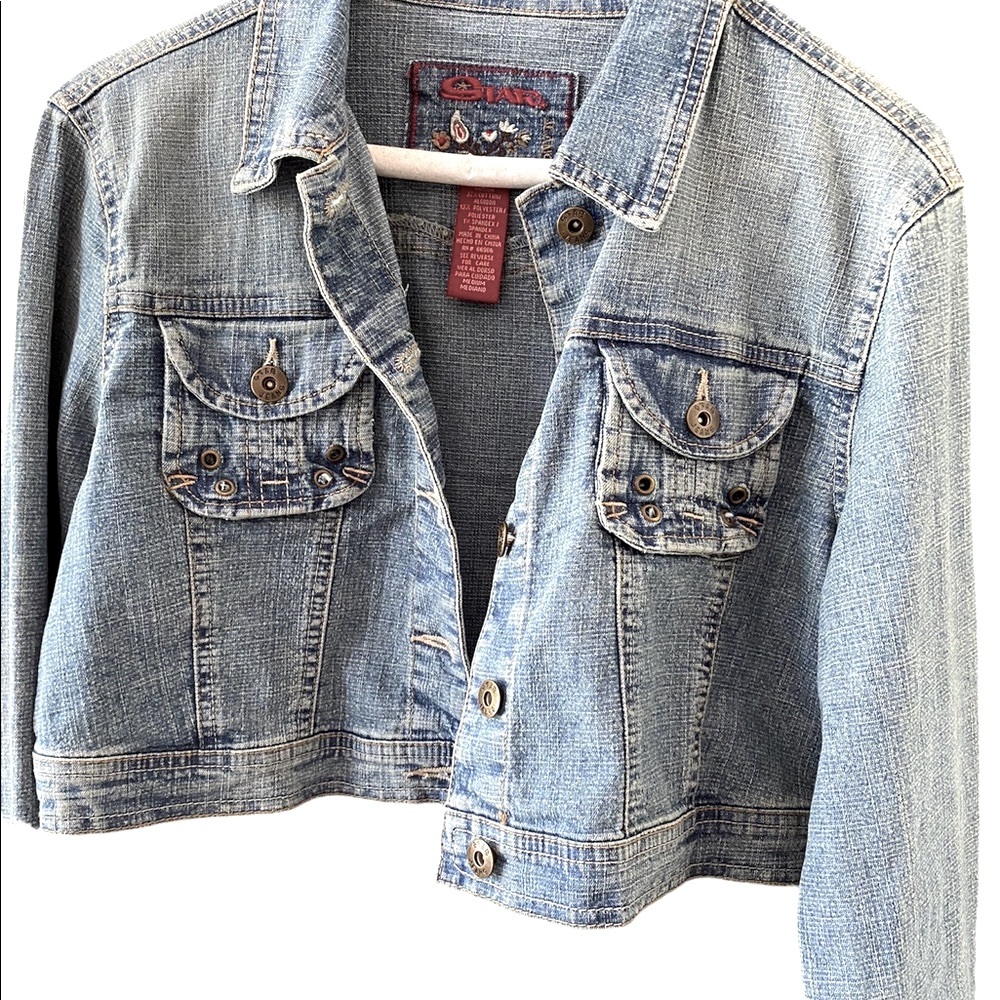 Star Jeans  Cropped Jean Jacket